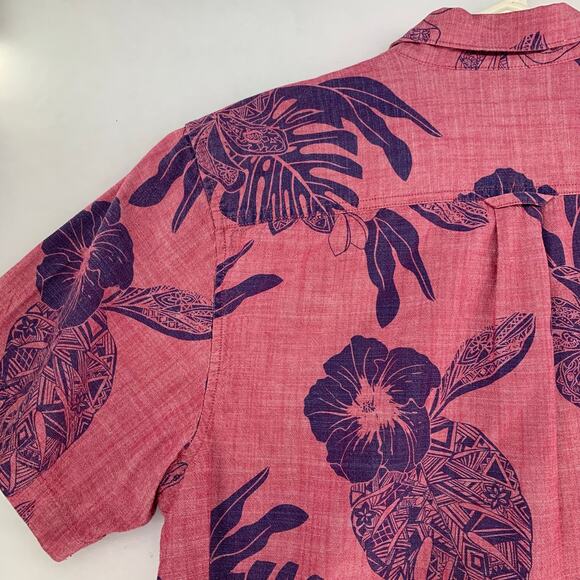 Tommy Bahama Men's Hawaiian Button Down Shirt Size XL - Picture 12 of 15